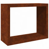 Vidaxx support à bois de chauffage 100x40x80 cm en acier résistant aux intempéries