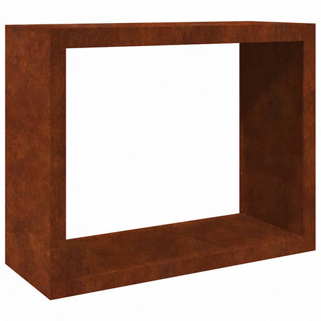 Vidaxx support à bois de chauffage 100x40x80 cm en acier résistant aux intempéries