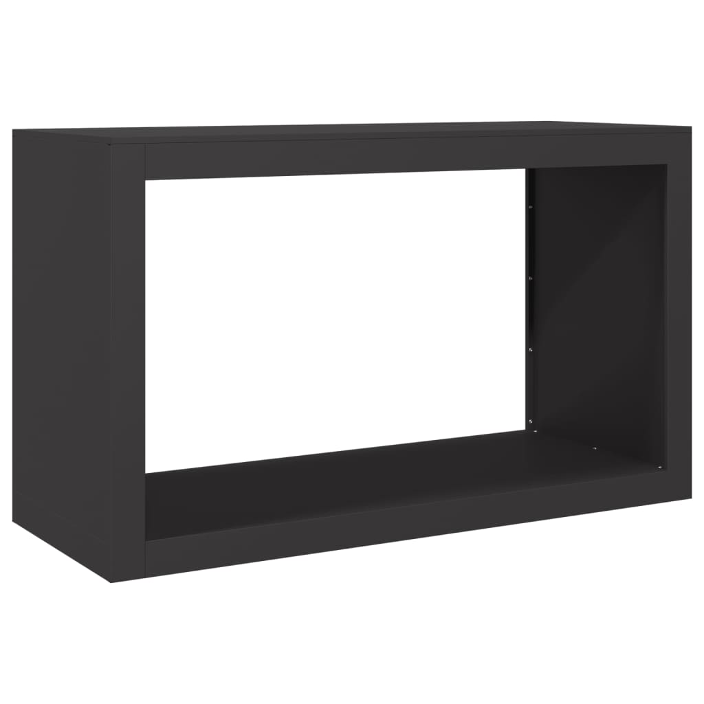 Vidaxx support à bois de chauffage 100x40x60 cm acier noir