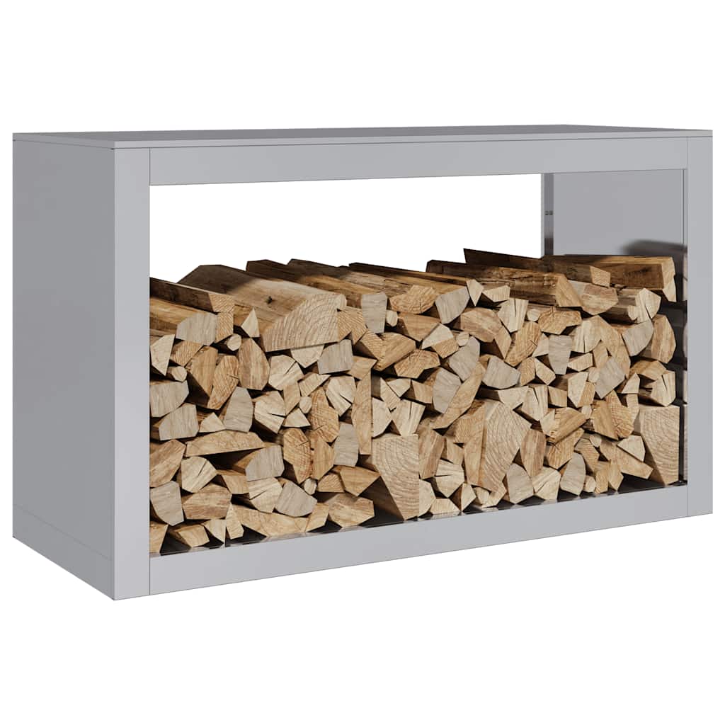 Vidaxx support à bois de chauffage 100x40x60 cm en acier galvanisé
