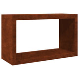 Vidaxx support à bois de chauffage 100x40x60 cm en acier résistant aux intempéries