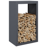 Vidaxx support à bois de chauffage 60x40x100 cm acier anthracite