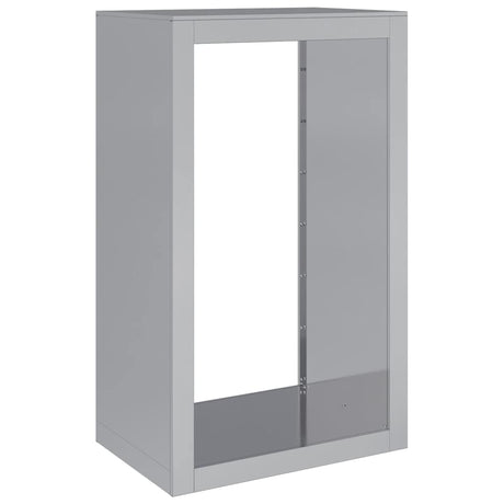 Vidaxx support à bois de chauffage 60x40x100 cm en acier galvanisé