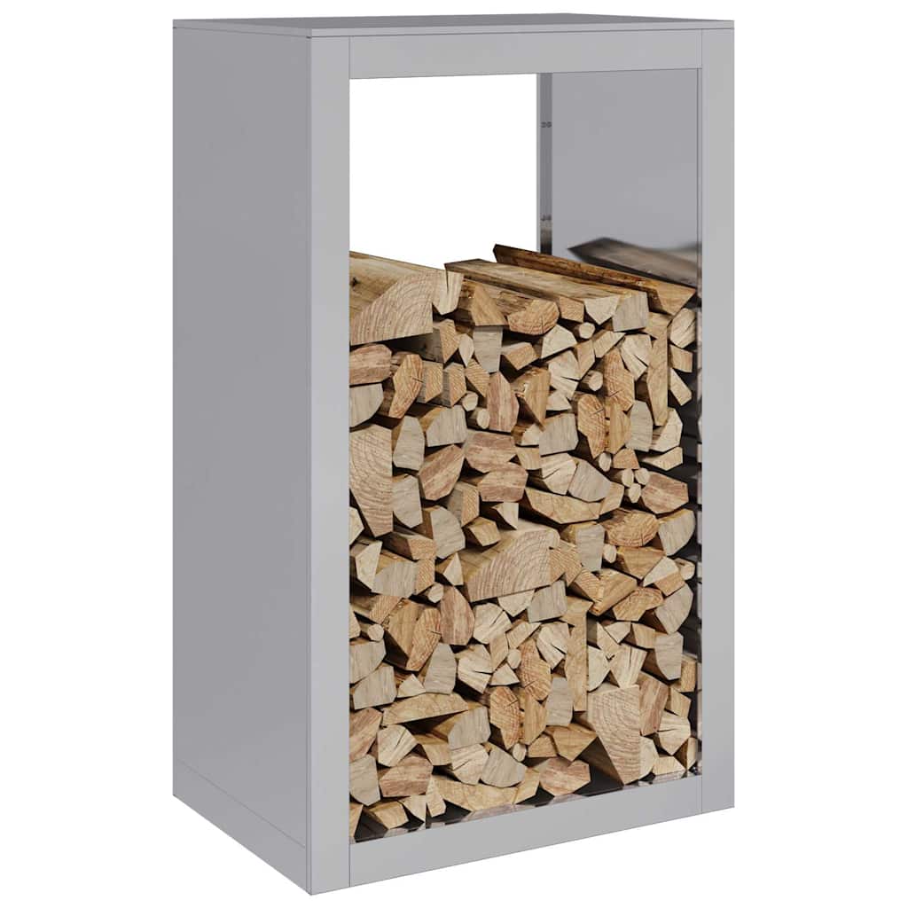 Vidaxx support à bois de chauffage 60x40x100 cm en acier galvanisé