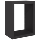 Vidaxx support à bois de chauffage 60x40x80 cm acier noir