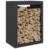 Vidaxx support à bois de chauffage 60x40x80 cm acier noir