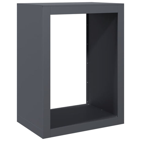 Vidaxx support à bois de chauffage 60x40x80 cm acier anthracite