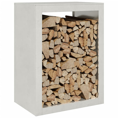 Vidaxx support à bois de chauffage 60x40x80 cm en acier inoxydable