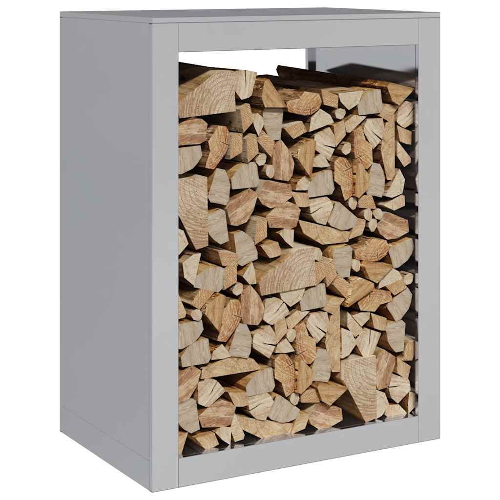 Vidaxx support à bois de chauffage 60x40x80 cm en acier galvanisé