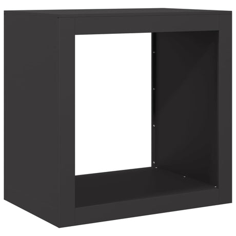 Vidaxx support à bois de chauffage 60x40x60 cm acier noir