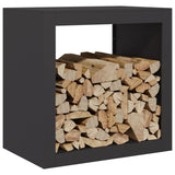 Vidaxx support à bois de chauffage 60x40x60 cm acier noir