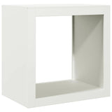 Vidaxx support à bois de chauffage 60x40x60 cm acier blanc