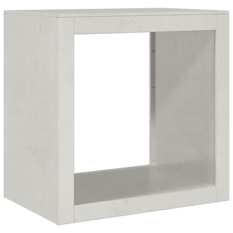 Vidaxx support à bois de chauffage 60x40x60 cm en acier inoxydable