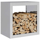 Vidaxx support à bois de chauffage 60x40x60 cm en acier galvanisé