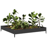 Vidaxx jardinière surélevée 100x100x18,5 cm acier