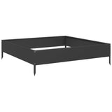 Vidaxx jardinière surélevée 100x100x26 cm acier noir