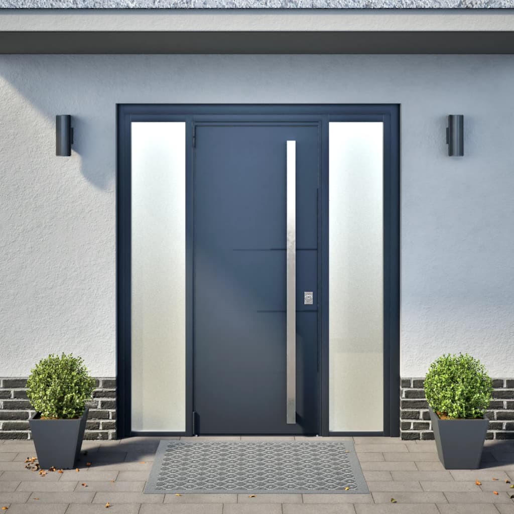 Vidaxx jardinières 2 pcs 30x30x30 cm acier anthracite