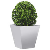 Jardinière Vidaxx 30x30x30 cm en acier galvanisé