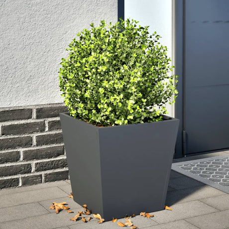 Vidaxx jardinière 40x40x40 cm acier anthracite