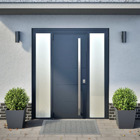 Vidaxx jardinières 2 pcs 40x40x40 cm acier anthracite