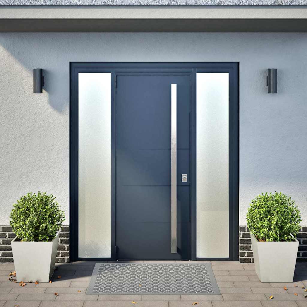 Vidaxx jardinières 2 pcs 40x40x40 cm acier inoxydable