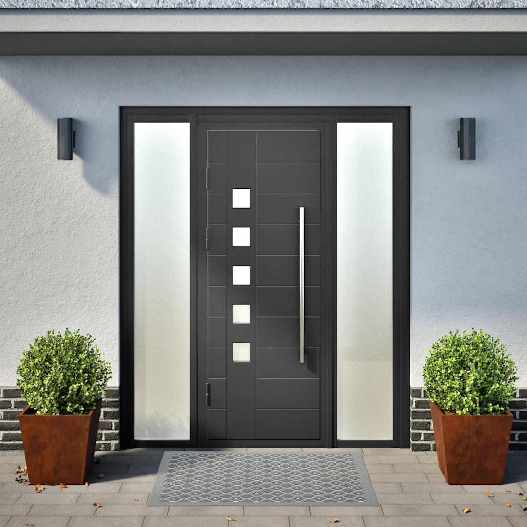 Vidaxx jardinières 2 pcs 40x40x40 cm acier résistant aux intempéries