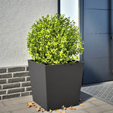 Vidaxx jardinière 50x50x50 cm acier noir