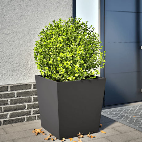 Vidaxx jardinière 50x50x50 cm acier noir