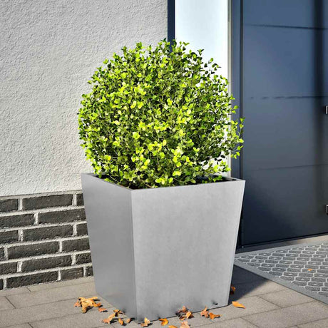 Jardinière Vidaxx 50x50x50 cm en acier galvanisé