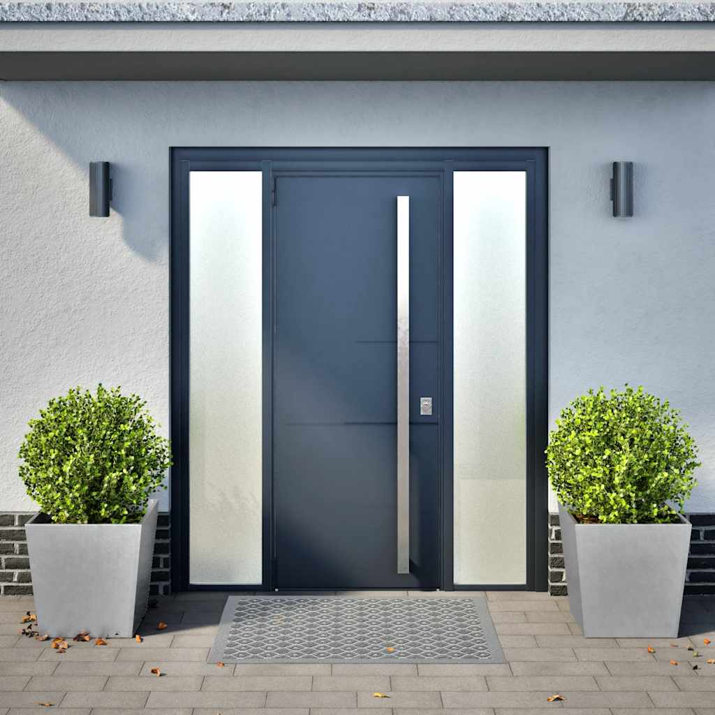 Vidaxx jardinières 2 pcs 50x50x50 cm acier galvanisé