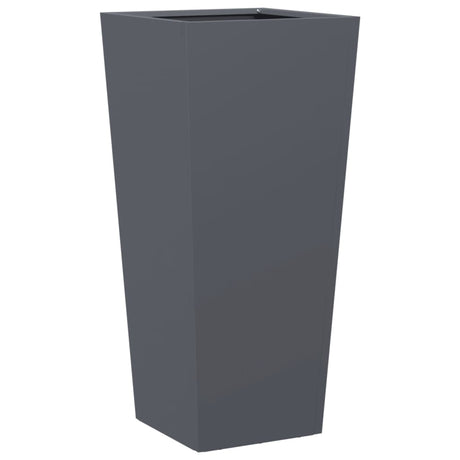 Vidaxx jardinière 35x35x75 cm acier anthracite