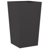 Vidaxx jardinière 45x45x75 cm acier noir