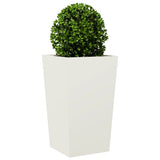 Vidaxx jardinière 45x45x75 cm acier blanc