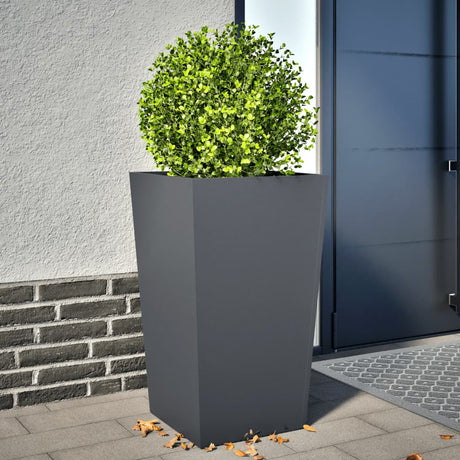 Vidaxx jardinière 45x45x75 cm acier anthracite