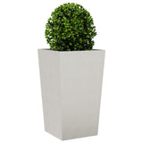 Jardinière Vidaxx 45x45x75 cm acier inoxydable
