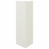 Vidaxx jardinière triangle 30x26x75 cm acier blanc