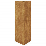 Vidaxx jardinière triangulaire 30x26x75 cm acier résistant aux intempéries
