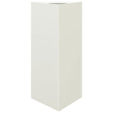 Vidaxx jardinière triangle 40x34,5x70 cm acier blanc