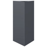 Vidaxx jardinière triangle 40x34,5x70 cm acier anthracite