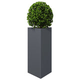 Vidaxx jardinière triangle 40x34,5x70 cm acier anthracite