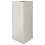 Vidaxx jardinière triangle 40x34,5x70 cm acier inoxydable
