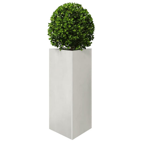 Vidaxx jardinière triangle 40x34,5x70 cm acier inoxydable