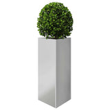 Vidaxx jardinière triangle 40x40x75 cm en acier galvanisé