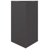 Vidaxx jardinière triangle 50x43x75 cm acier noir