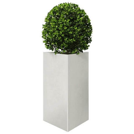 Vidaxx jardinière triangle 50x43x75 cm acier inoxydable