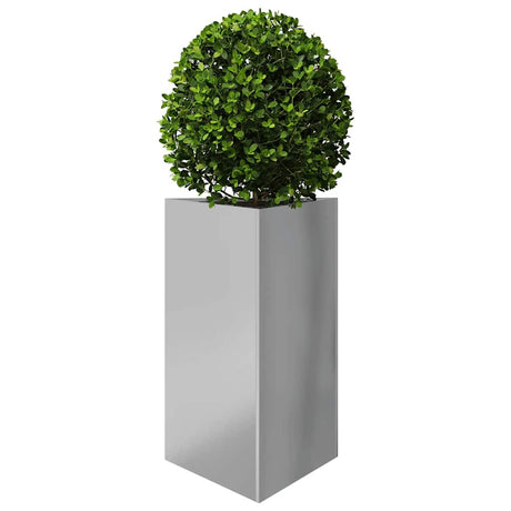 Vidaxx jardinière triangle 50x43x75 cm en acier galvanisé