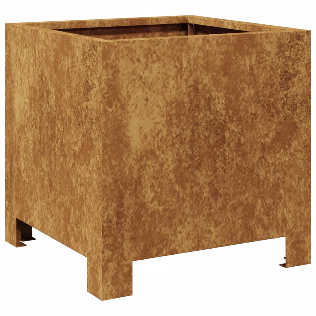 Jardinière Vidaxx 30x30x30 cm acier résistant aux intempéries