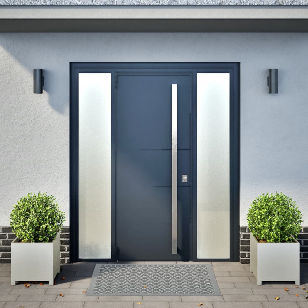 Vidaxx jardinières 2 pcs 40x40x40 cm acier inoxydable