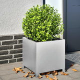 Vidaxl plantenbank 40x40x40 cm gegalvaniseerd staal