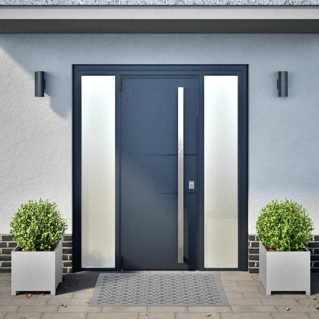 Vidaxx jardinières 2 pcs 40x40x40 cm acier galvanisé